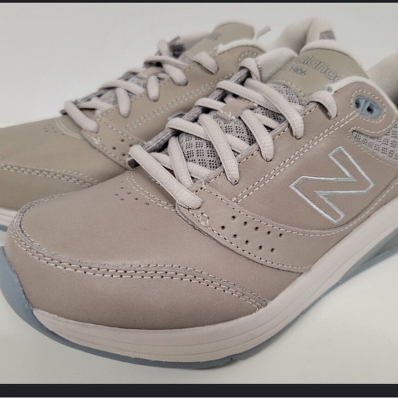 New Balance Taupe and Gray Walking Shoes - Picture 1 of 11
